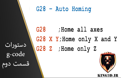 زبان برنامه ‌نویسی G-code قسمت دوم